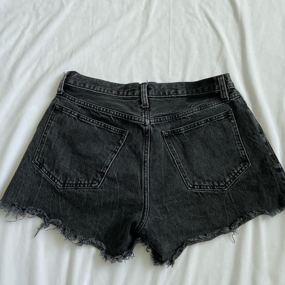 Abercrombie & Fitch Black Denim Jean Shorts